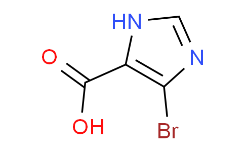 CAS No. 50743-02-7, 5-Bromo-3H-imidazole-4-carboxylic acid