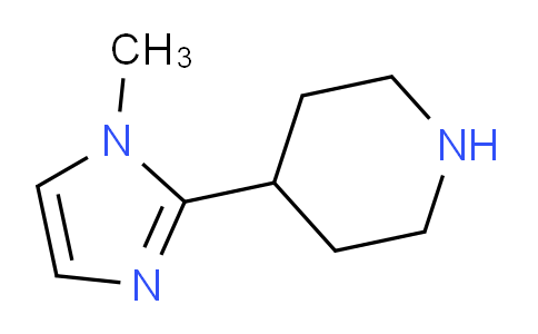 CAS No. 1084976-68-0, 4-(1-Methyl-1H-imidazol-2-yl)piperidine
