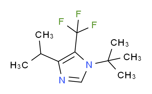 CAS No. 129247-52-5, 1-(tert-Butyl)-4-isopropyl-5-(trifluoromethyl)-1H-imidazole