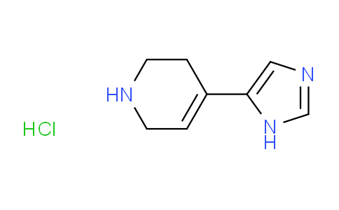CAS No. 873551-16-7, 4-(1H-Imidazol-5-yl)-1,2,3,6-tetrahydropyridine hydrochloride