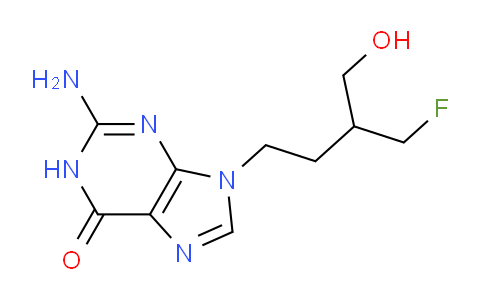 CAS No. 206067-83-6, 2-Amino-9-(4-fluoro-3-(hydroxymethyl)butyl)-1H-purin-6(9H)-one