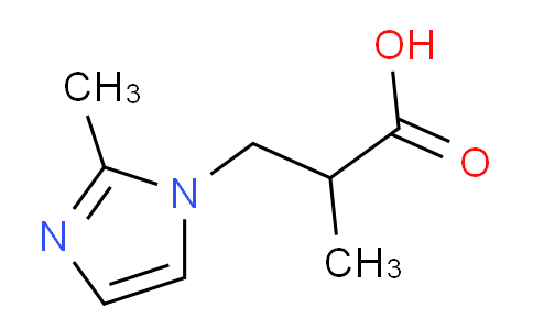CAS No. 696646-15-8, 2-methyl-3-(2-methyl-1H-imidazol-1-yl)propanoic acid