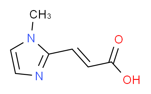 CAS No. 868776-10-7, (2E)-3-(1-methyl-1H-imidazol-2-yl)prop-2-enoic acid