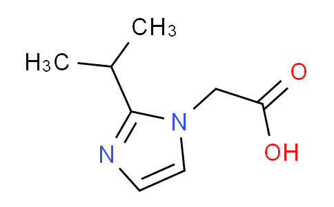 CAS No. 876717-08-7, 2-[2-(propan-2-yl)-1H-imidazol-1-yl]acetic acid