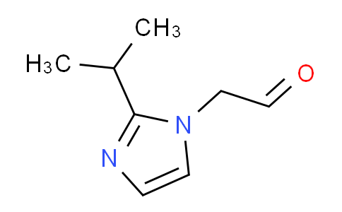 CAS No. 1247715-83-8, 2-[2-(propan-2-yl)-1H-imidazol-1-yl]acetaldehyde