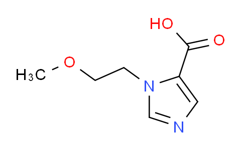 CAS No. 1779124-19-4, 1-(2-methoxyethyl)-1H-imidazole-5-carboxylic acid