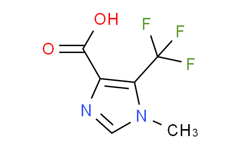 CAS No. 1823912-21-5, 1-methyl-5-(trifluoromethyl)-1H-imidazole-4-carboxylic acid