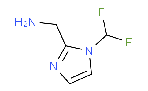 CAS No. 1094415-91-4, 1-[1-(difluoromethyl)-1H-imidazol-2-yl]methanamine