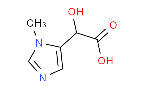 CAS No. 1467593-07-2, 2-hydroxy-2-(1-methyl-1H-imidazol-5-yl)acetic acid