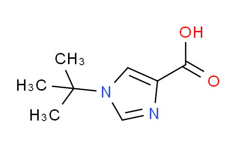 CAS No. 681484-74-2, 1-tert-butyl-1H-imidazole-4-carboxylic acid