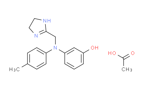 CAS No. 249607-96-3, Phentolamine acetate