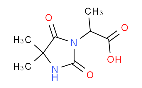 CAS No. 876709-28-3, 2-(4,4-dimethyl-2,5-dioxoimidazolidin-1-yl)propanoic acid