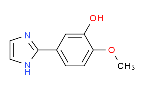 CAS No. 1314931-92-4, 5-(2-Imidazolyl)-2-methoxyphenol