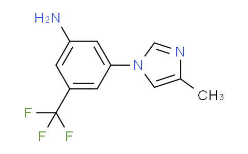 3-(4-Methyl-1-imidazolyl)-5-(trifluoromethyl)aniline