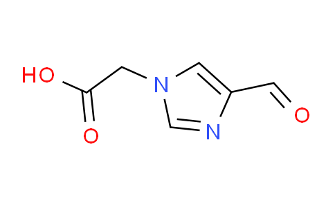 CAS No. 1303968-26-4, 2-(4-formyl-1H-imidazol-1-yl)acetic acid