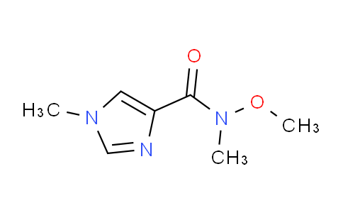873221-68-2 | N-methoxy-N,1-dimethyl-1H-imidazole-4-carboxamide