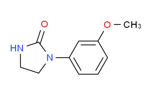 CAS No. 14599-72-5, 1-(3-methoxyphenyl)imidazolidin-2-one