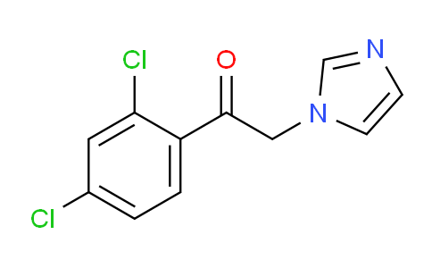 CAS No. 46503-52-0, 1-(2,4-dichlorophenyl)-2-(1H-imidazol-1-yl)ethan-1-one