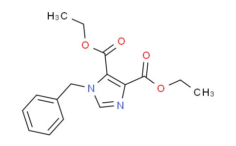 CAS No. 1232-51-5, diethyl 1-benzyl-1H-imidazole-4,5-dicarboxylate