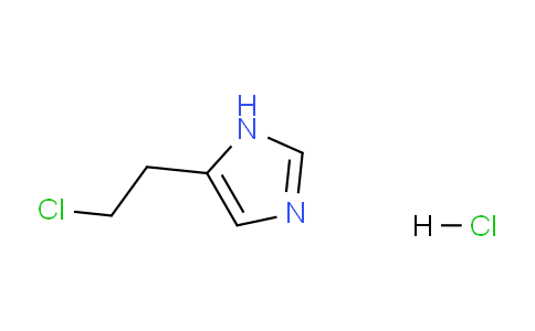 CAS No. 6429-10-3, 5-(2-chloroethyl)-1H-imidazole hydrochloride