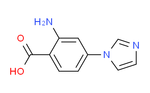 CAS No. 1141669-47-7, 2-Amino-4-(1H-imidazol-1-yl)benzoic acid