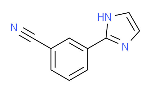 CAS No. 488115-43-1, 3-(1H-Imidazol-2-yl)-benzonitrile