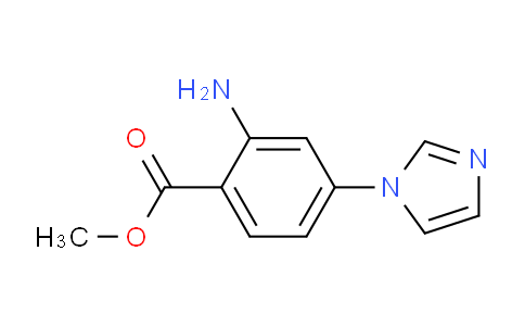CAS No. 1272756-25-8, Methyl 2-amino-4-(1H-imidazol-1-yl)benzoate