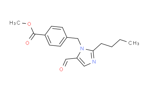 CAS No. 133040-03-6, methyl 4-((2-butyl-5-formyl-1H-imidazol-1-yl)methyl)benzoate