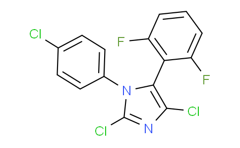 CAS No. 1146717-90-9, 2,4-dichloro-1-(4-chlorophenyl)-5-(2,6-difluorophenyl)-1H-imidazole