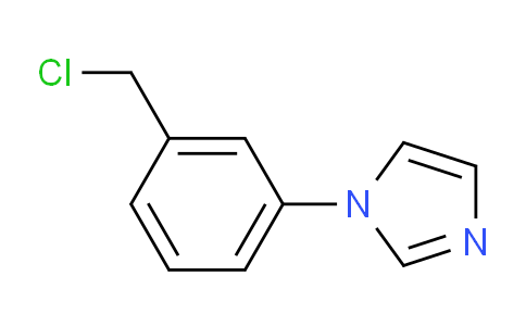 CAS No. 129747-33-7, 1-(3-(chloromethyl)phenyl)-1H-imidazole