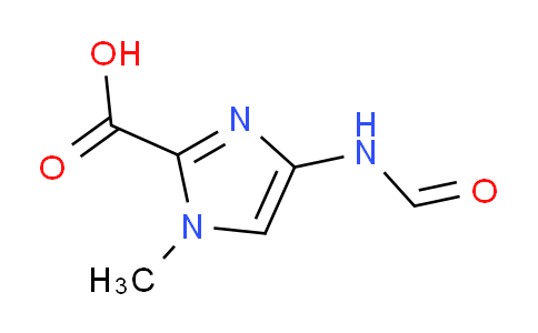 CAS No. 128293-68-5, 4-formamido-1-methyl-1H-imidazole-2-carboxylic acid