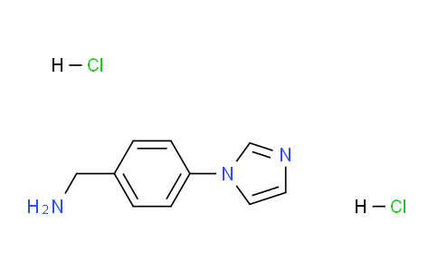 CAS No. 1431966-12-9, (4-(1H-imidazol-1-yl)phenyl)methanamine dihydrochloride