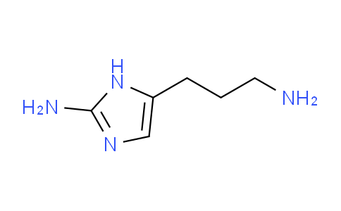 CAS No. 202391-71-7, 5-(3-aminopropyl)-1H-imidazol-2-amine