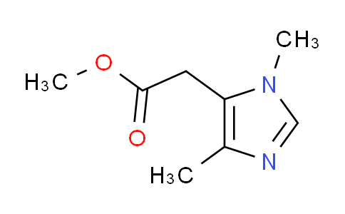 CAS No. 19673-81-5, methyl 2-(1,4-dimethyl-1H-imidazol-5-yl)acetate