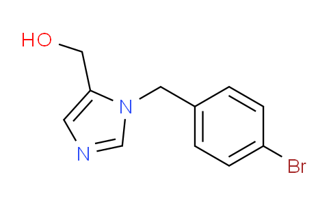 CAS No. 220364-22-7, [3-(4-Bromo-benzyl)-3H-imidazol-4-yl]-methanol