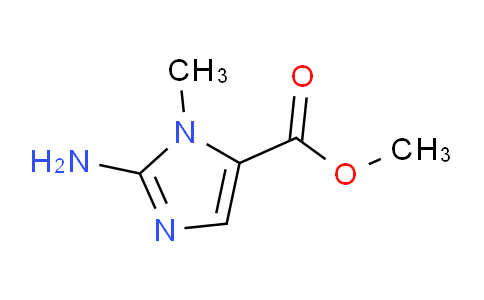 CAS No. 40361-77-1, 2-Amino-3-methyl-3H-imidazole-4-carboxylic acid methyl ester