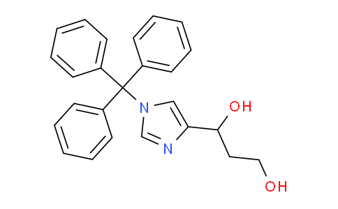 CAS No. 426219-41-2, 1-(1-trityl-1H-imidazol-4-yl)propane-1,3-diol
