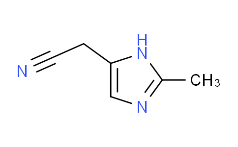 CAS No. 59022-79-6, 2-(2-methyl-1H-imidazol-5-yl)acetonitrile