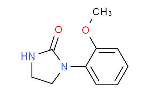 CAS No. 62868-43-3, 1-(2-methoxyphenyl)imidazolidin-2-one