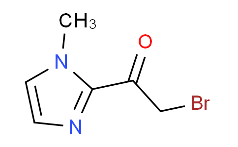CAS No. 750556-81-1, 2-bromo-1-(1-methyl-1H-imidazol-2-yl)ethan-1-one