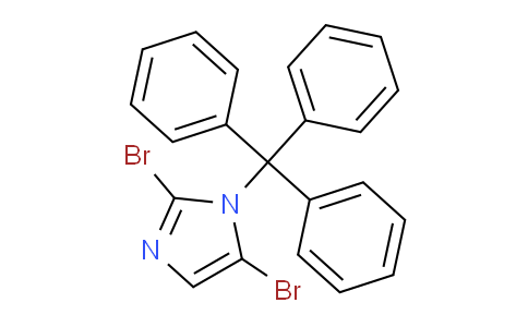 CAS No. 850429-53-7, 2,5-Dibromo-1-trityl-1H-imidazole