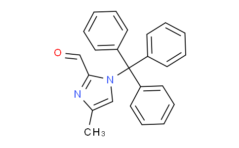 CAS No. 869967-21-5, 4-Methyl-1-trityl-1H-imidazole-2-carbaldehyde