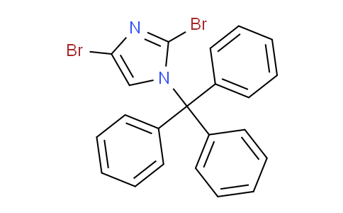 CAS No. 871269-06-6, 2,4-Dibromo-1-trityl-1H-imidazole