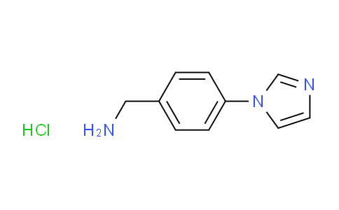CAS No. 886457-65-4, (4-(1H-Imidazol-1-yl)phenyl)methanamine hydrochloride