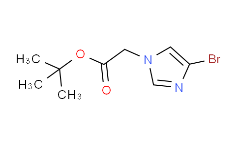 CAS No. 877399-17-2, tert-butyl 2-(4-bromo-1H-imidazol-1-yl)acetate