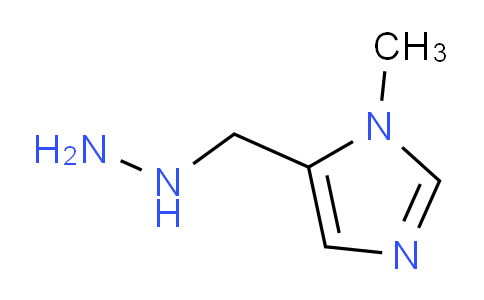 CAS No. 887592-51-0, 5-(hydrazinylmethyl)-1-methyl-1H-imidazole