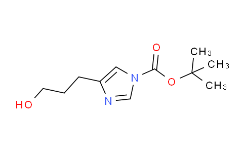 CAS No. 88811-36-3, tert-butyl 4-(3-hydroxypropyl)-1H-imidazole-1-carboxylate