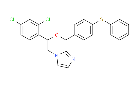 CAS No. 72479-26-6, 1-(2-(2,4-dichlorophenyl)-2-((4-(phenylthio)benzyl)oxy)ethyl)-1H-imidazole
