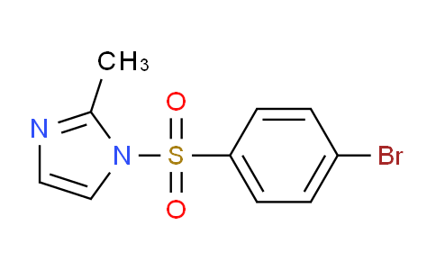 CAS No. 324776-97-8, 1-((4-Bromophenyl)sulfonyl)-2-methyl-1H-imidazole