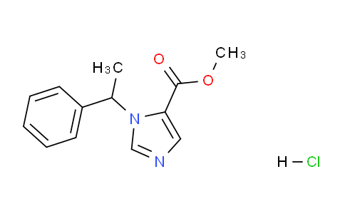 CAS No. 35944-74-2, methyl 1-(1-phenylethyl)-1H-imidazole-5-carboxylate hydrochloride